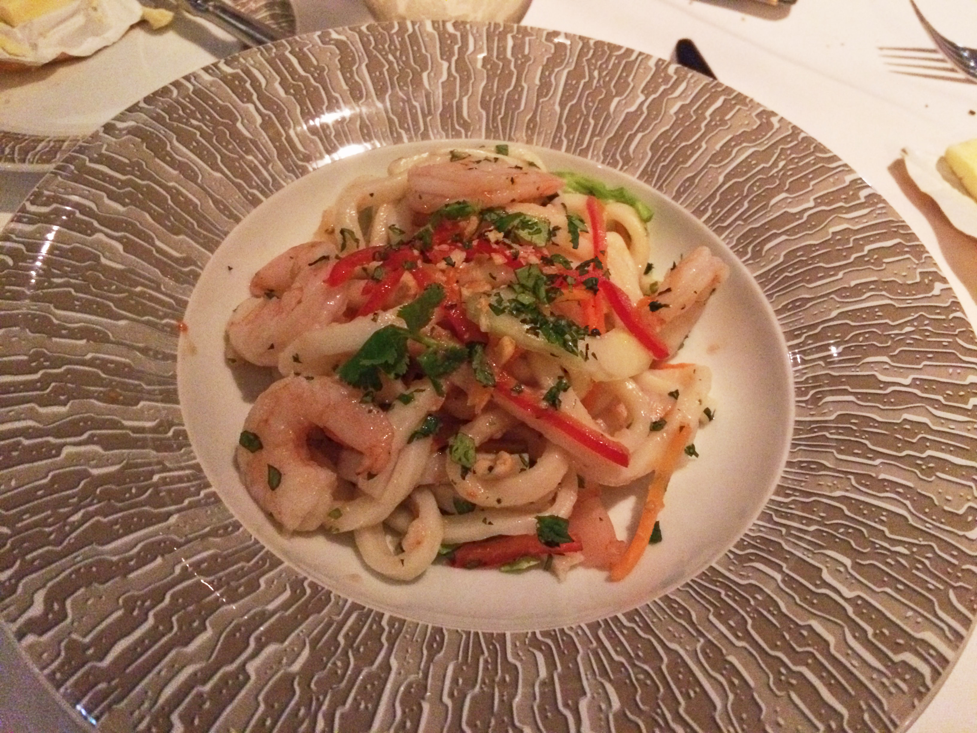 Fancy dinners at the ship