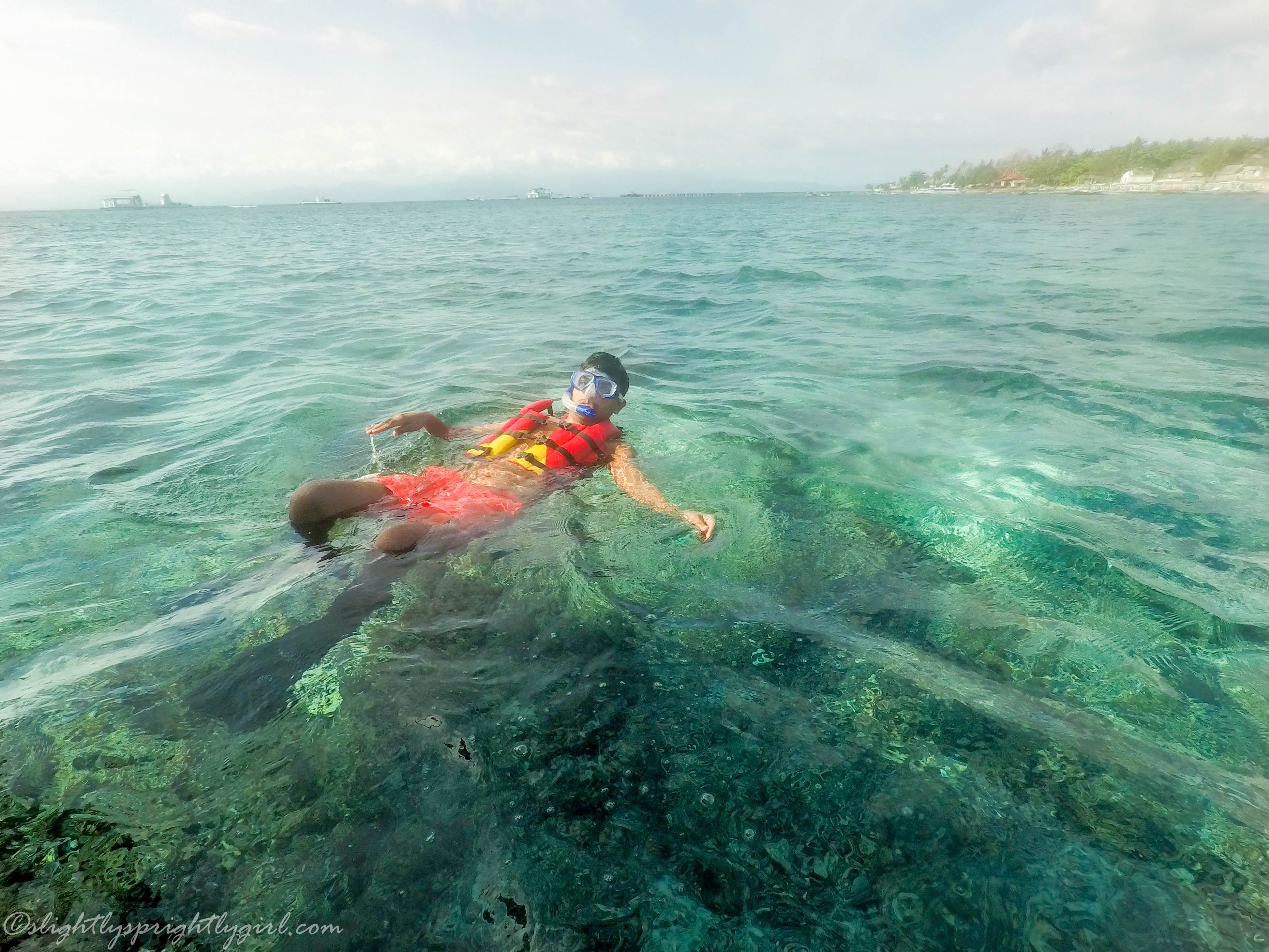 Snorkeling at Sanur