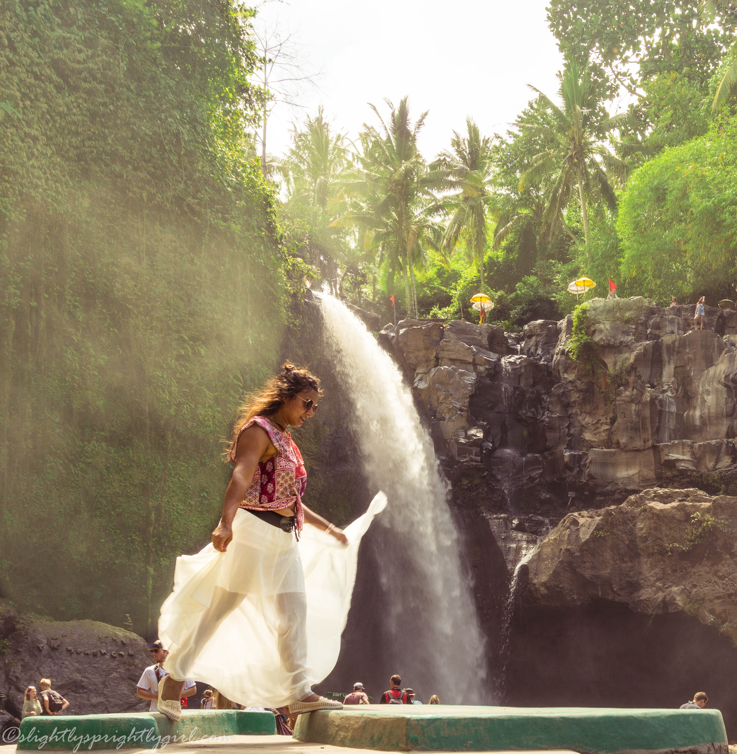 Tegenungan waterfall in Bali