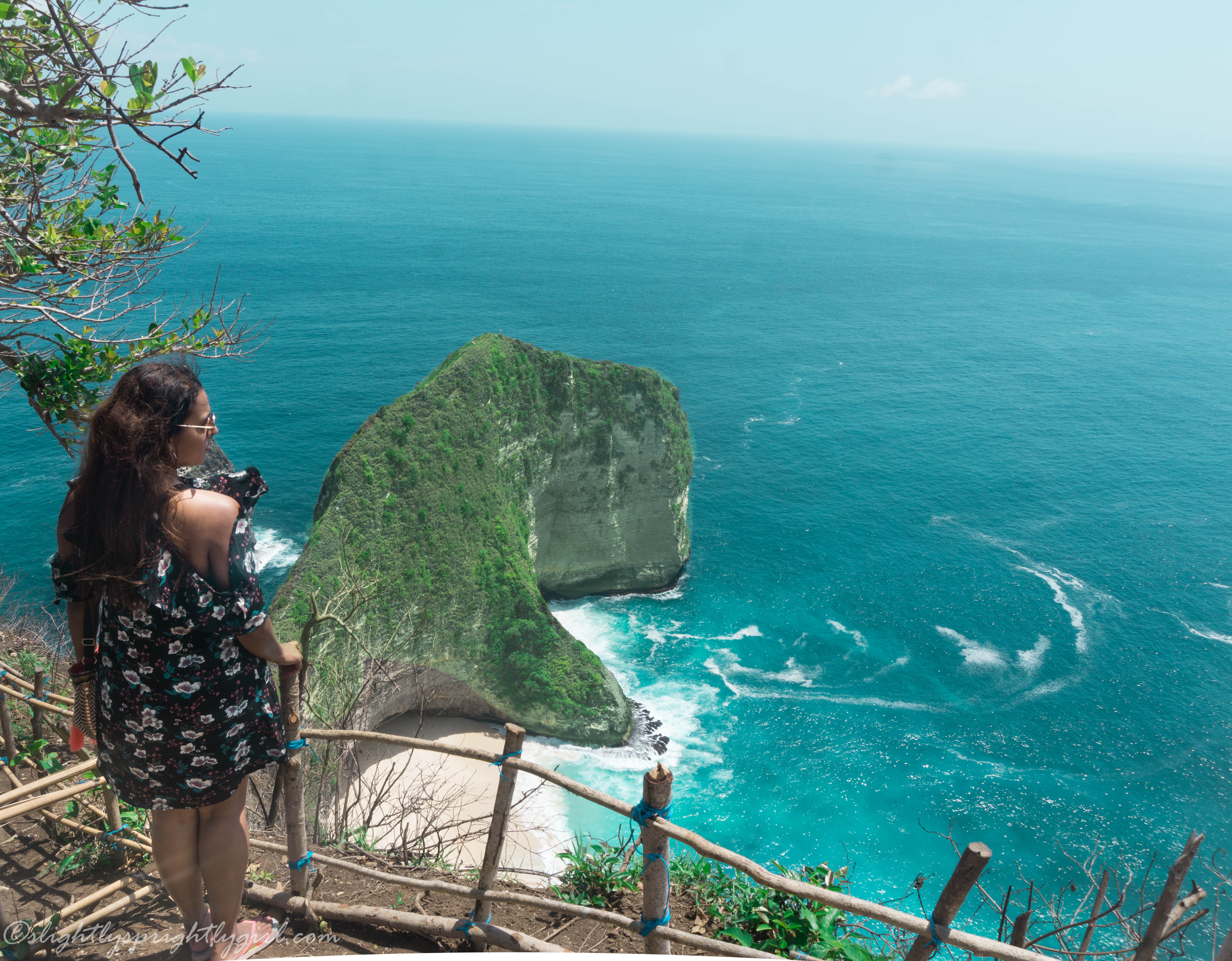 Kelingkling beach view from top