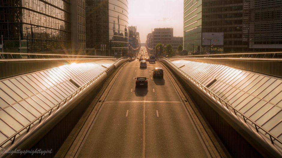 Sunset on Brussels Street