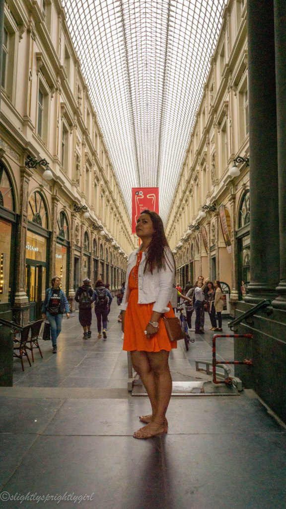 Beautiful interiors of the mall