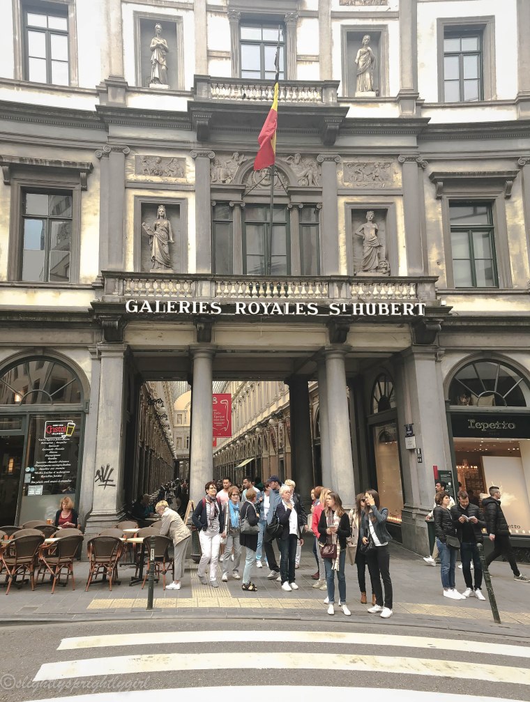 shopping mall in Brussels